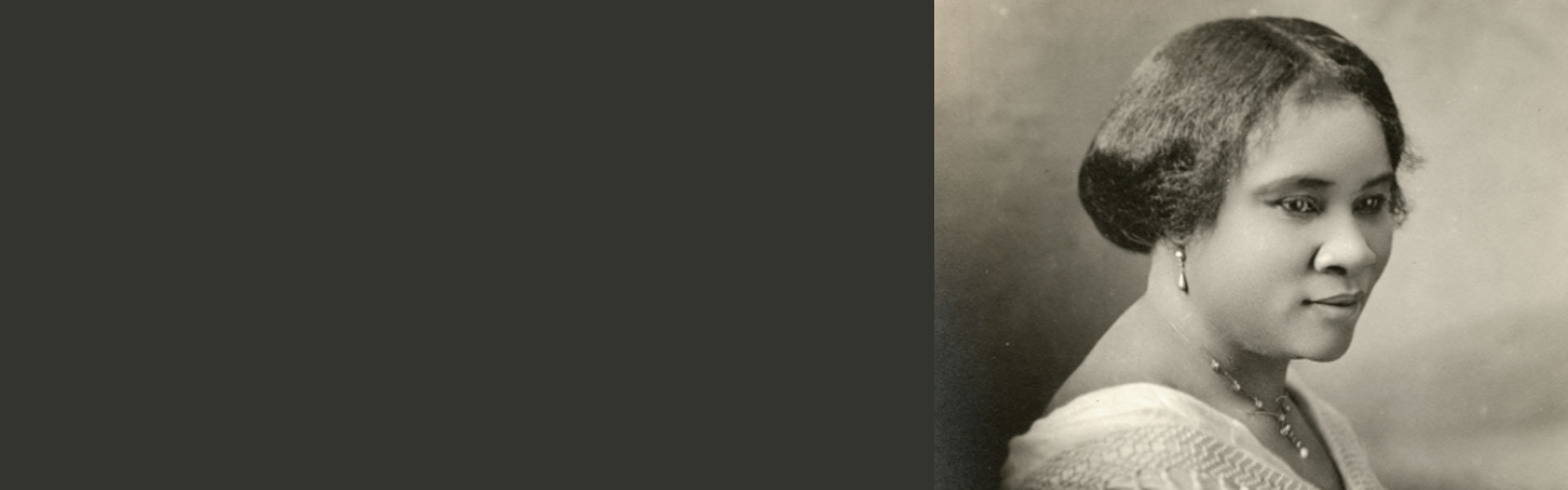 Portrait of Madam C.J. Walker