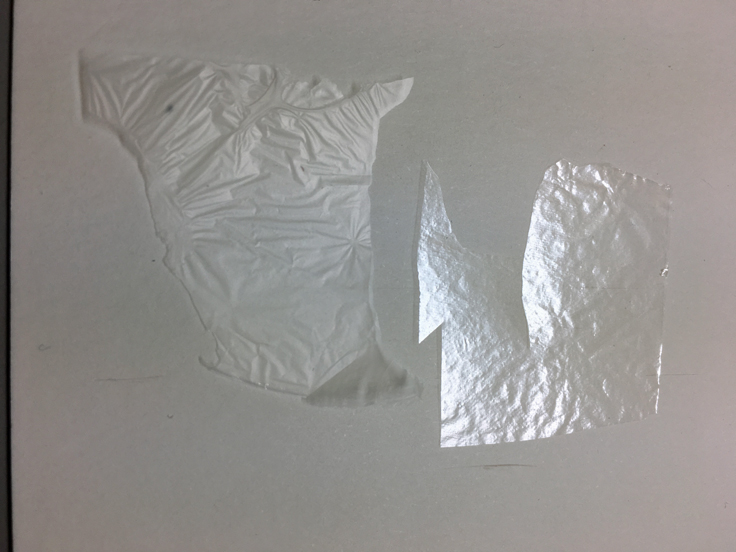 Example of dried cellulose sheet.