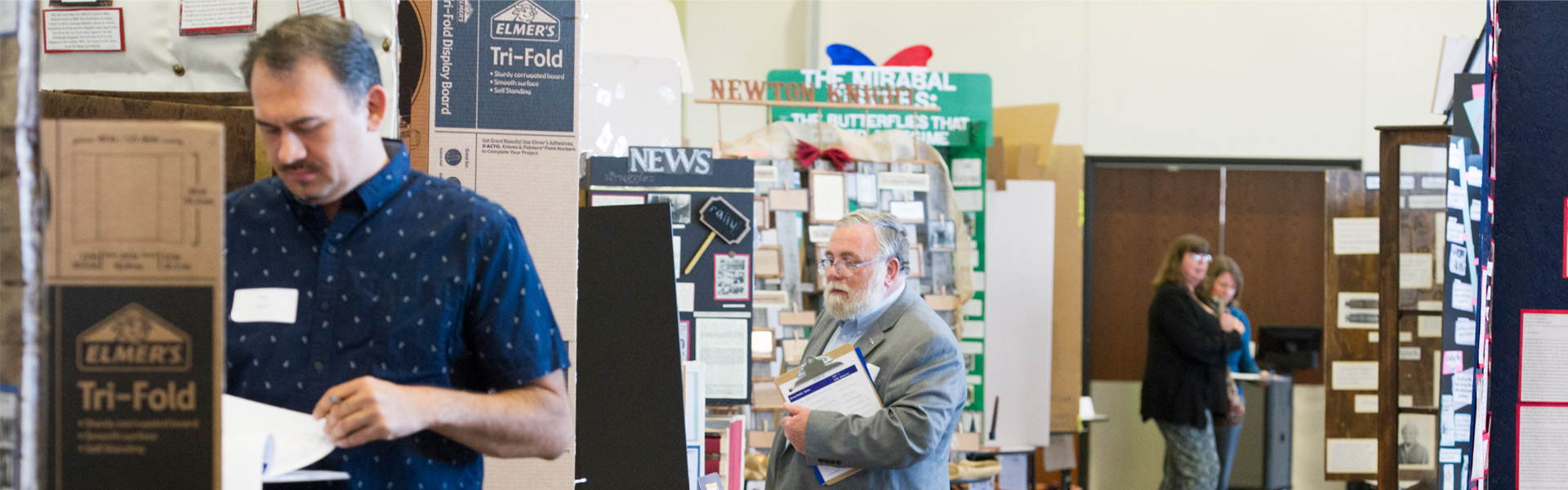 History Day volunteers